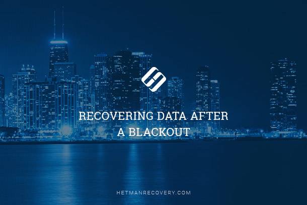 Recovering Data After a Blackout