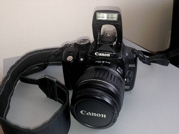 Відновлення фотографій з Canon EOS 350