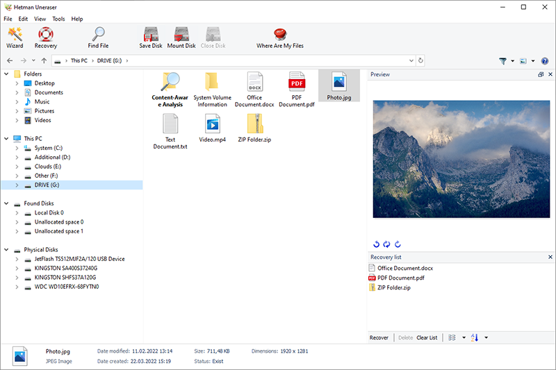 Hetman Uneraser Windows 11 download