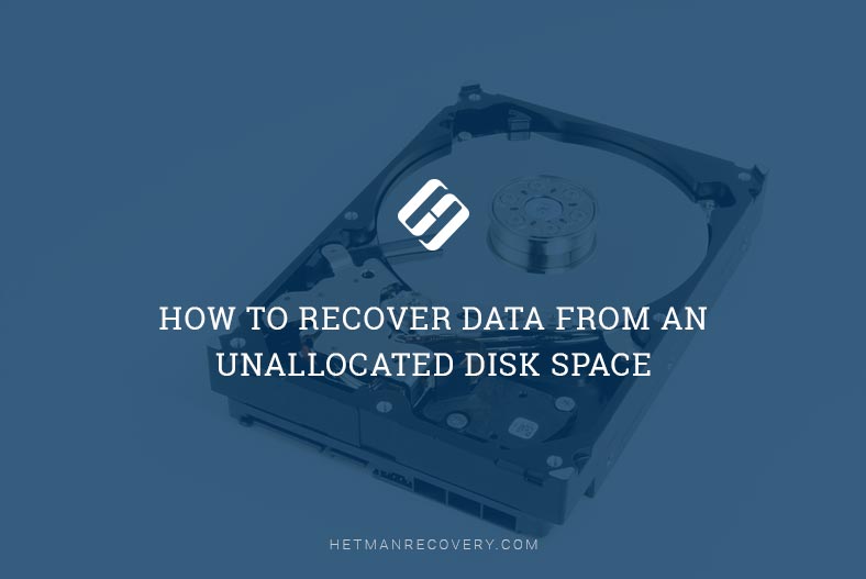 How to Recover Data From an Unallocated Disk Space