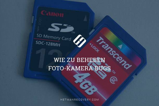 Wie zu beheben Foto-Kamera Bugs
