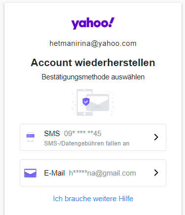 Yahoo-Website