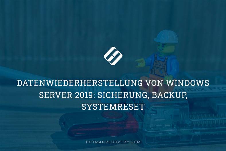 Datenwiederherstellung von Windows Server 2019: Sicherung, Backup, Systemreset