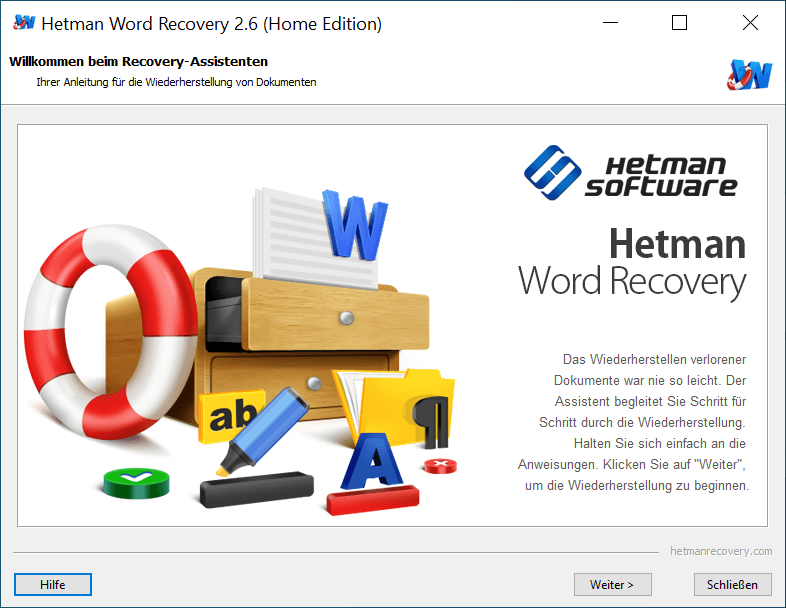 Hetman Word Recovery