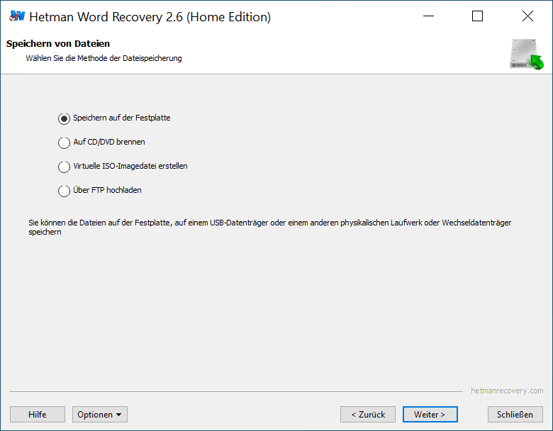 Hetman Word Recovery 4.6 instaling