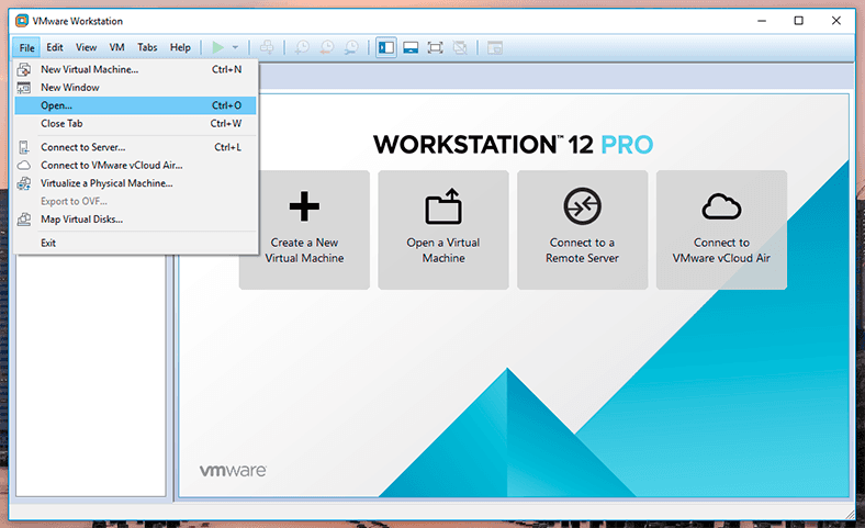 Wiederherstellung der Daten der virtuellen Maschine VMware Workstation und VMware Player