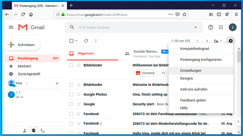 Wie Stellet Man Geloschte E Mails In Google Mail Wieder Her