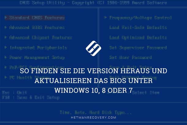 So finden Sie die Version heraus und aktualisieren das BIOS unter Windows 10, 8 oder 7