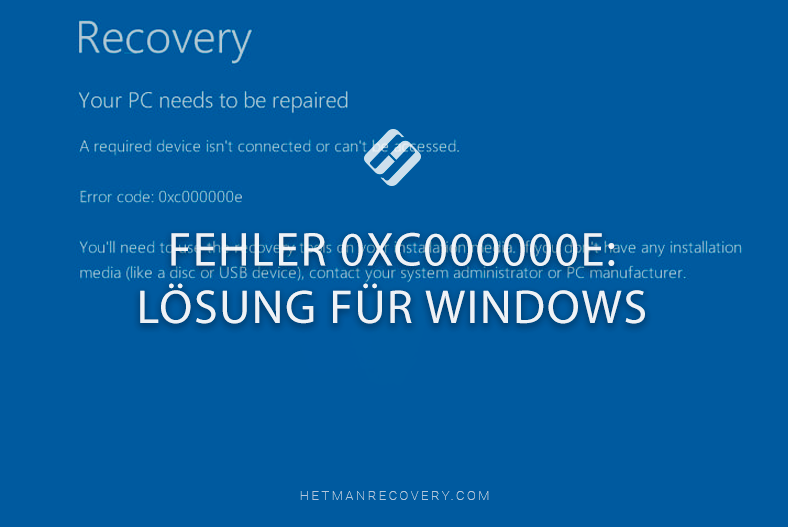 Fehler 0xc000000e: Lösung für Windows