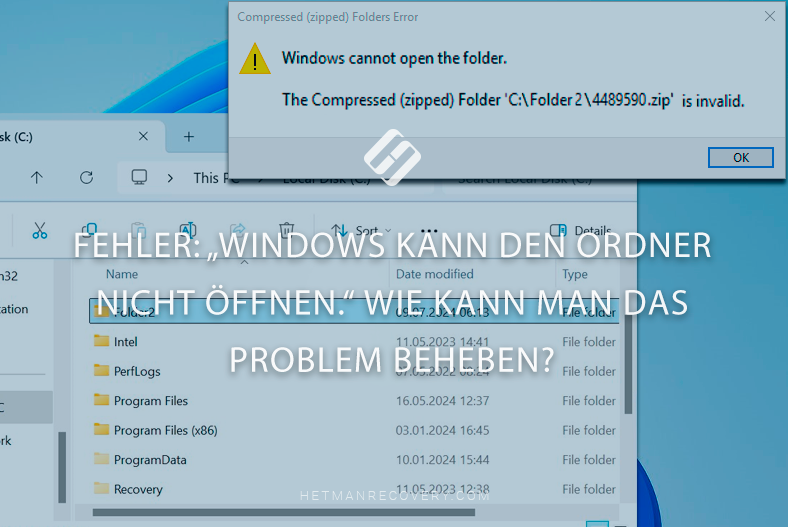 Fehler: „Windows kann den Ordner nicht öffnen.“ Wie kann man das Problem beheben?