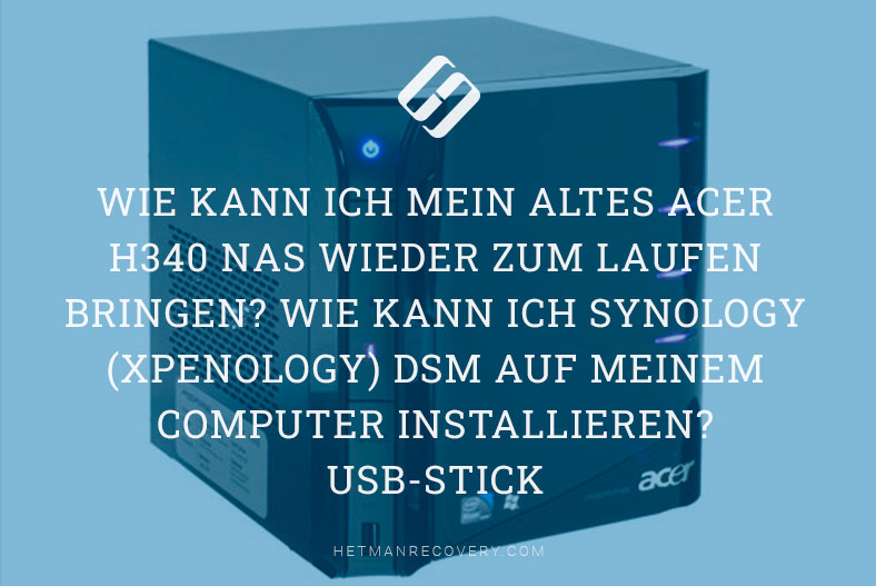 Wie kann ich Synology (XPEnology) DSM auf meinem Computer installieren?