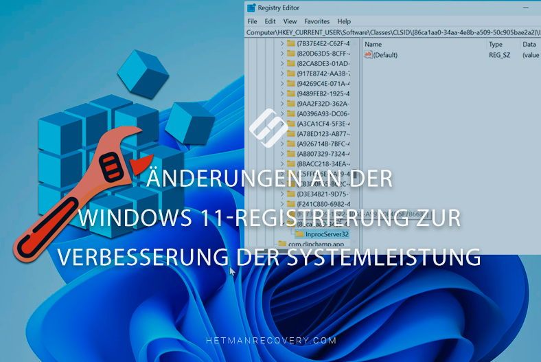 Änderungen an der Windows 11-Registrierung zur Verbesserung der Systemleistung