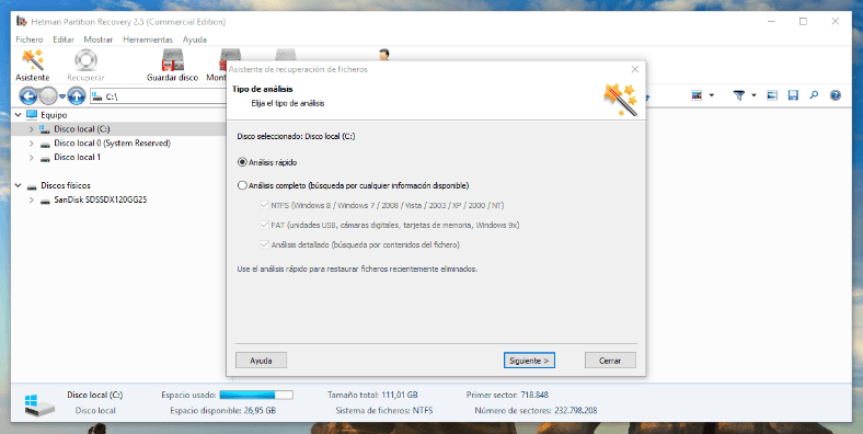 Hetman Partition Recovery. Scan the disk where you saved the Mozilla Thunderbird profile