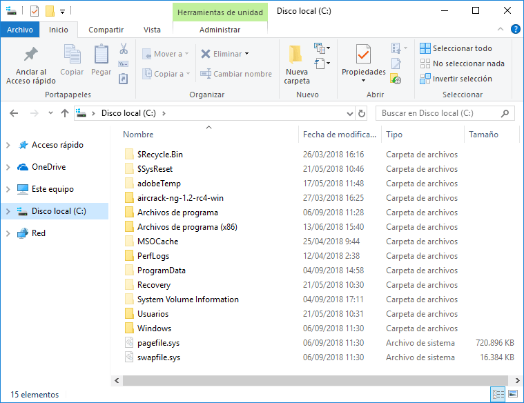 Costa Separar pasión Archivos del sistema Windows: dónde se almacenan, cómo mostrar o restaurar