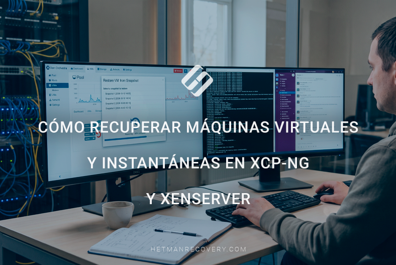 Cómo recuperar máquinas virtuales y instantáneas en XCP-ng y XenServer Cómo recuperar máquinas virtuales y instantáneas en XCP-ng y XenServer
