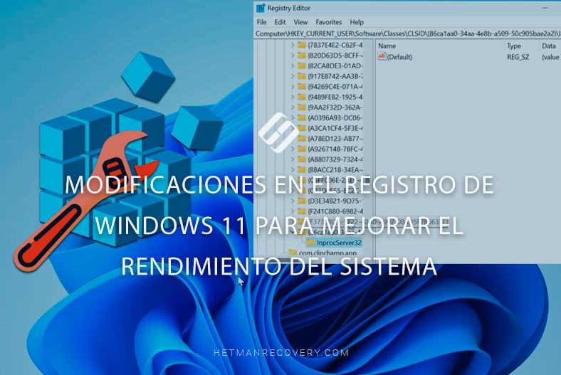 Modificaciones en el registro de Windows 11 para mejorar el rendimiento del sistema