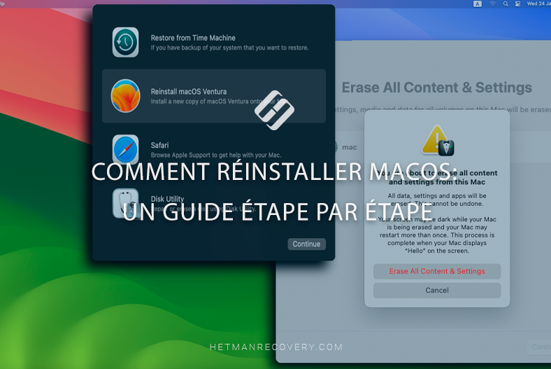 Comment réinstaller MacOS: un guide étape par étape