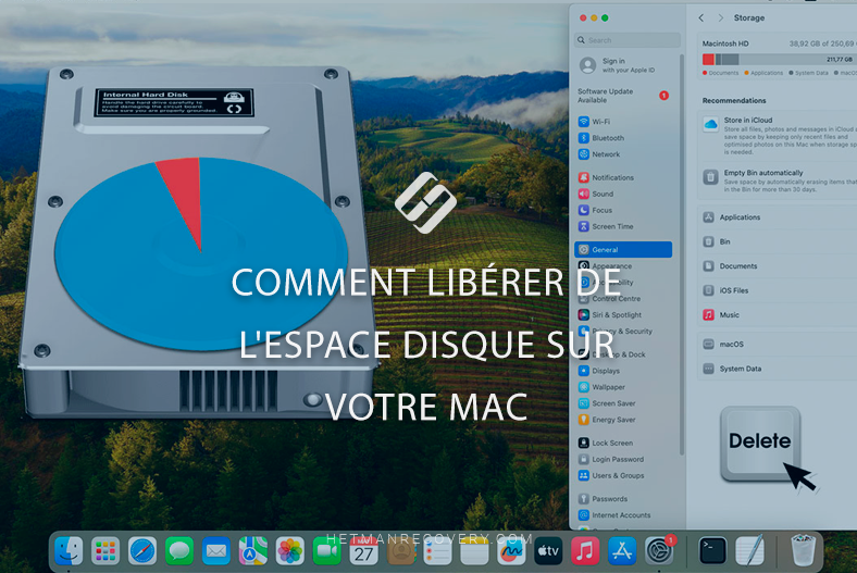 Comment libérer de l’espace disque sur votre Mac