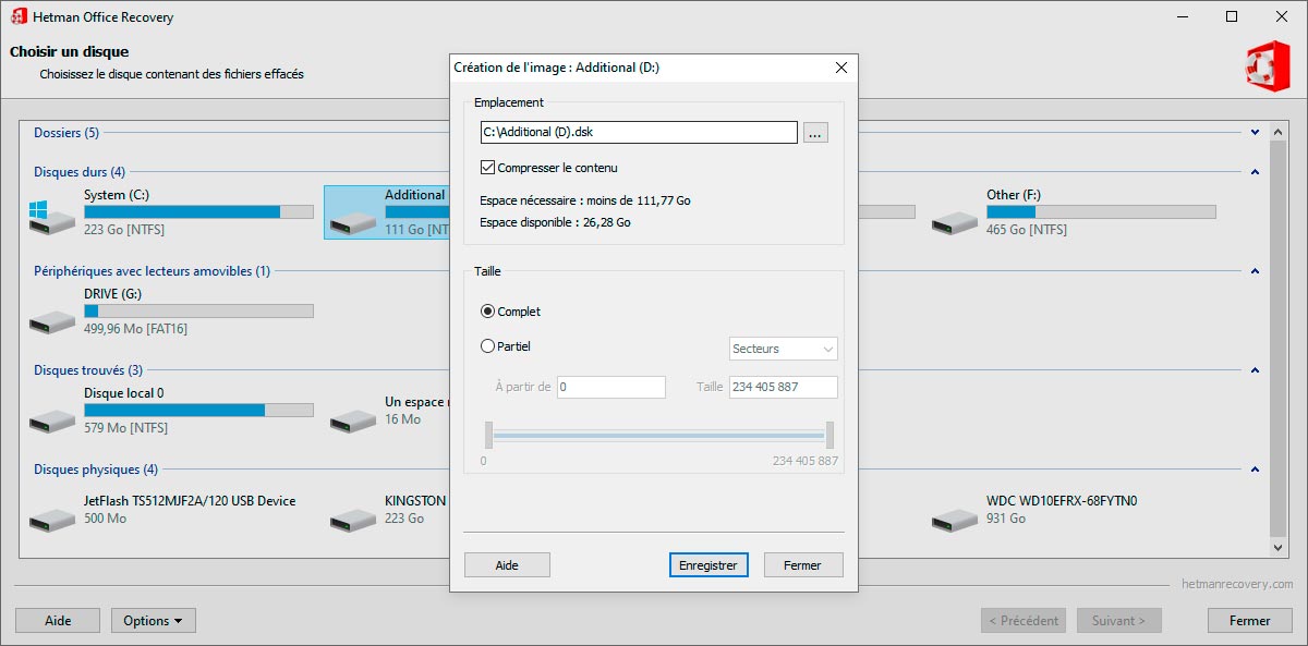 Récupérer en toute sécurité des documents à partir d'une image virtuelle