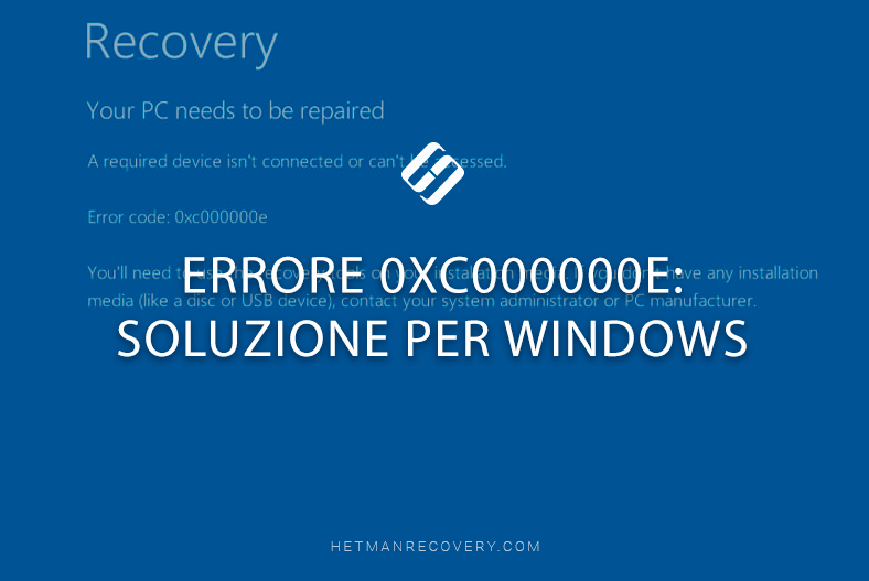 Errore 0xc000000e: Soluzione per Windows Errore 0xc000000e: Soluzione per Windows