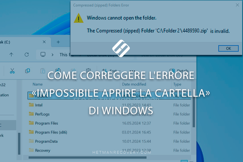 Come correggere l’errore «Impossibile aprire la cartella» di Windows Come correggere l’errore «Impossibile aprire la cartella» di Windows