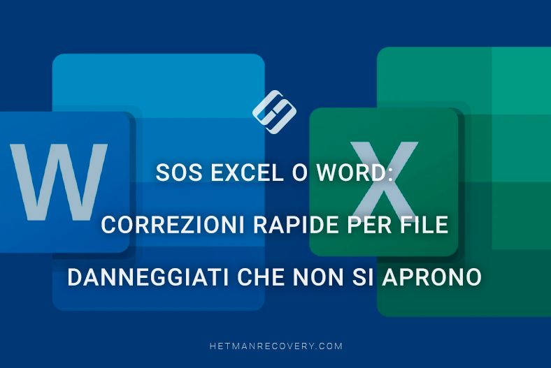 SOS Excel o Word: correzioni rapide per file danneggiati che non si aprono SOS Excel o Word: correzioni rapide per file danneggiati che non si aprono