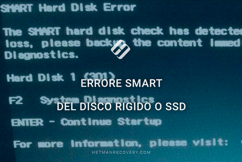 Errore SMART del disco rigido o SSD: risoluzione dei problemi