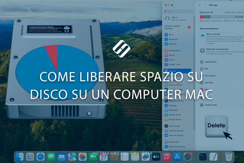 Come liberare spazio su disco su un computer Mac Come liberare spazio su disco su un computer Mac