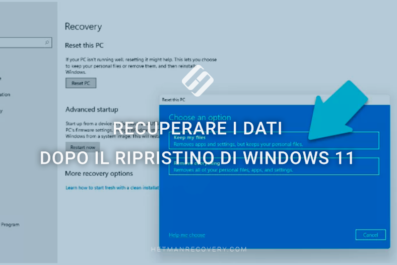 Recuperare i dati dopo il ripristino di Windows 11: passaggi semplici Recuperare i dati dopo il ripristino di Windows 11: passaggi semplici