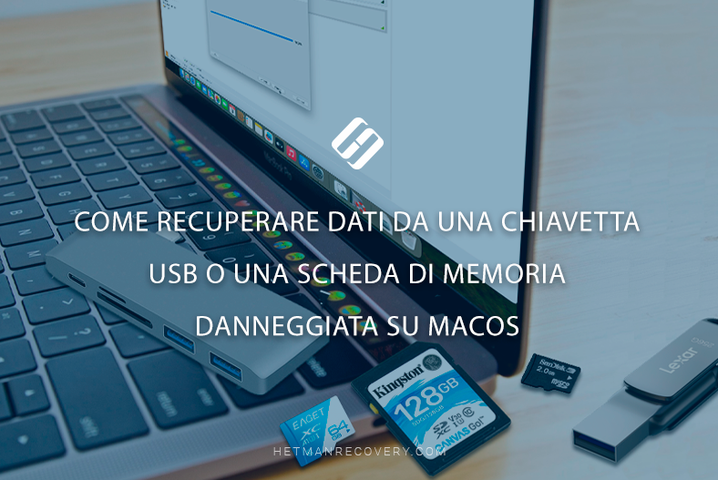 Come Recuperare Dati da una Chiavetta USB o una Scheda di Memoria Danneggiata su MacOS Come Recuperare Dati da una Chiavetta USB o una Scheda di Memoria Danneggiata su MacOS