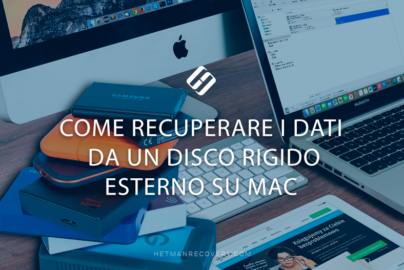 Come Recuperare i Dati da un Disco Rigido Esterno su Mac