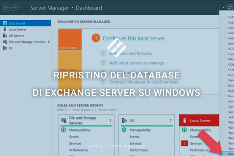 Ripristino del database di Exchange Server su Windows: consigli degli esperti