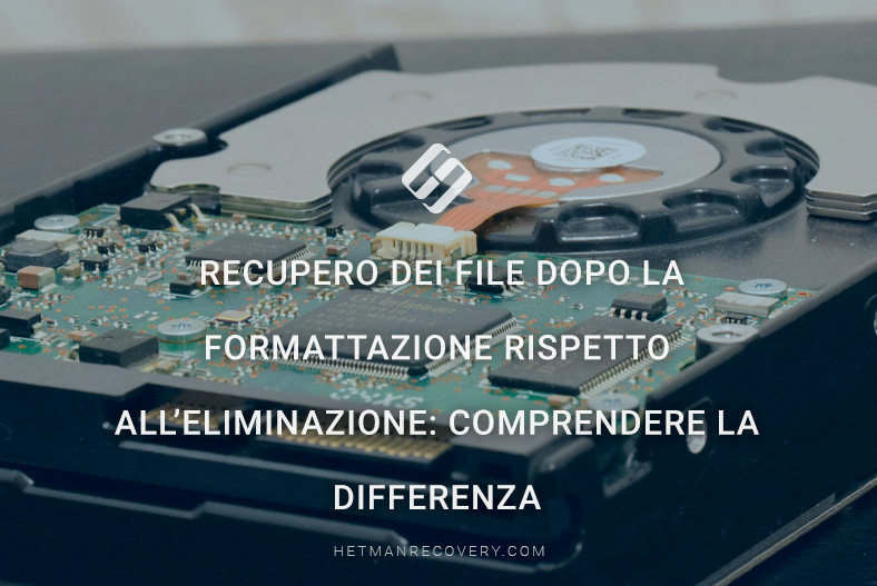 Recupero dei file dopo la formattazione rispetto all’eliminazione: comprendere la differenza Recupero dei file dopo la formattazione rispetto all’eliminazione: comprendere la differenza