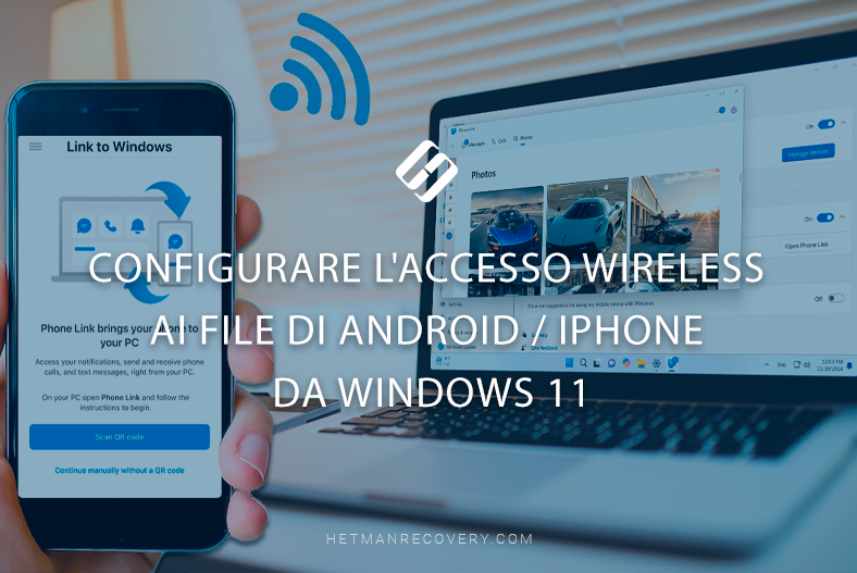 Configurare l’accesso wireless ai file di Android / iPhone da Windows 11 Configurare l’accesso wireless ai file di Android / iPhone da Windows 11