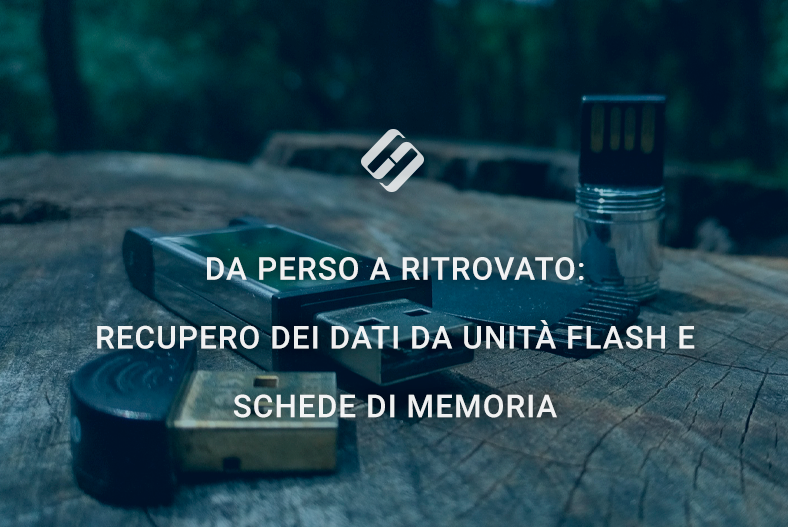 Da perso a ritrovato: recupero dei dati da unità flash e schede di memoria