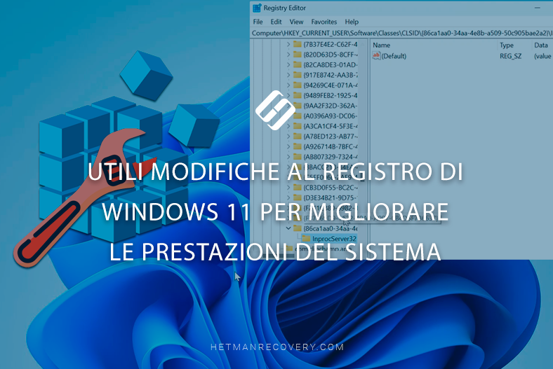 Utili modifiche al registro di Windows 11 per migliorare le prestazioni del sistema Utili modifiche al registro di Windows 11 per migliorare le prestazioni del sistema