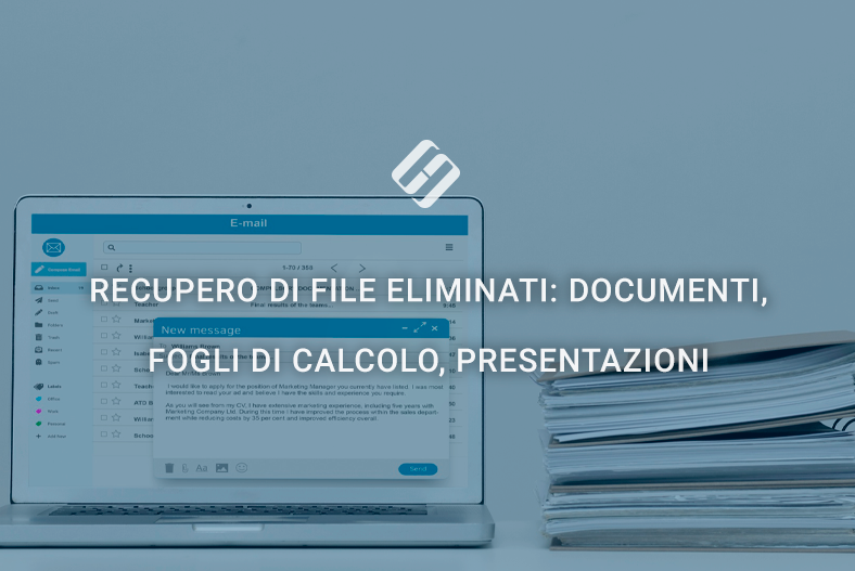 Recupero di file eliminati: documenti, fogli di calcolo, presentazioni Recupero di file eliminati: documenti, fogli di calcolo, presentazioni