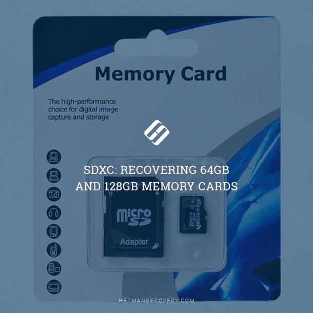 Recovering Data From SDXC Memory Cards