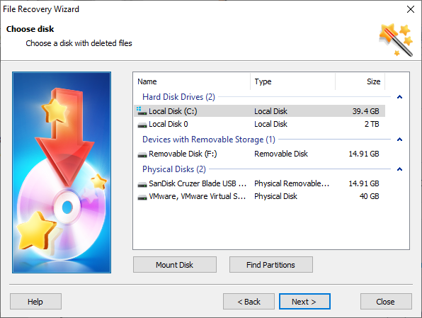 Hetman Partition Recovery