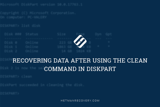 Diskpart Data Recovery: Can You Rescue Data After Using the Clean Command?