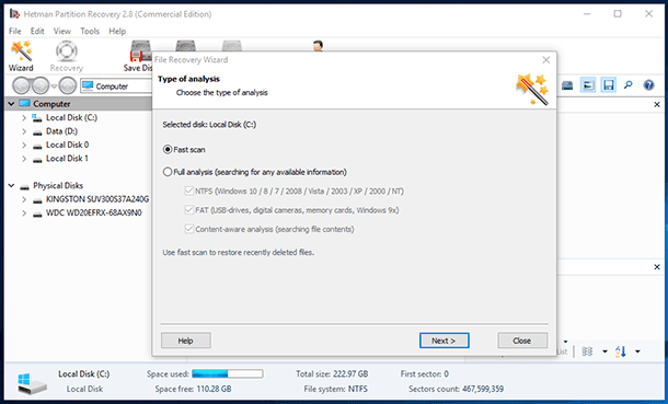 Hetman Partition Recovery