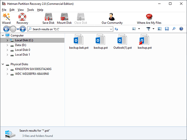 Hetman Partition Recovery