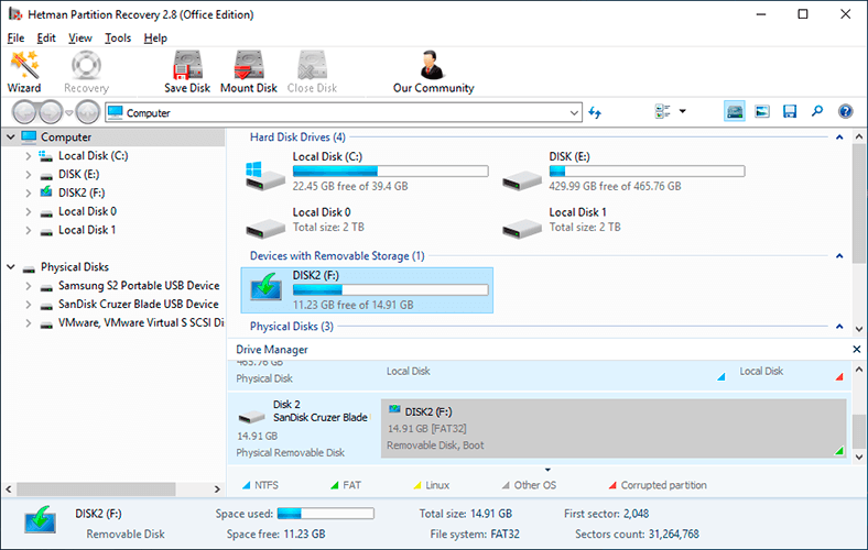 Hetman Partition Recovery