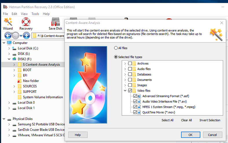 Hetman Partition Recovery