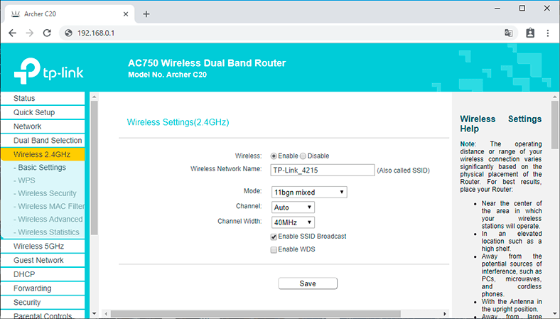 Wireless settings. TP-link ac750 c24. TP link ac750 приложение. Wi-Fi роутер TP-link c54. TP link ac20 v5.