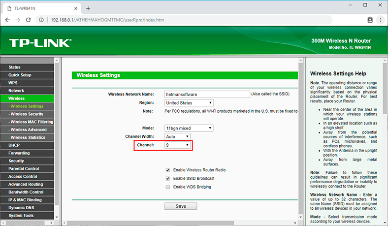 TP-link TL-WR841N