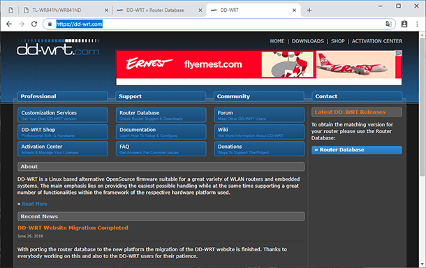 DD-WRT прошивка