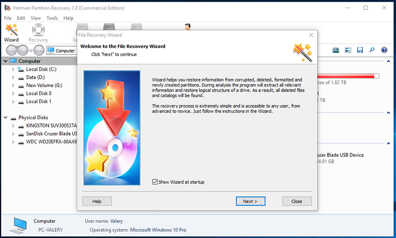 Hetman Partition Recovery