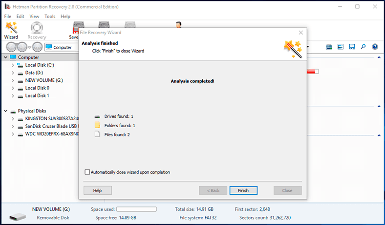 Hetman Partition Recovery