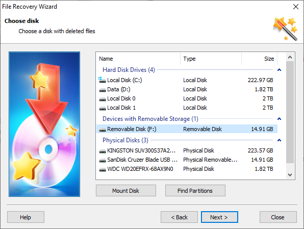 Hetman Partition Recovery